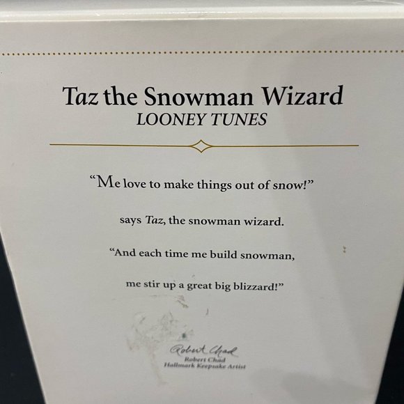 WB Looney Tunes Taz ornament - Picture 4 of 4